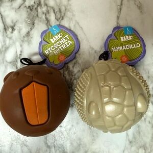 Bark Brown and Cream Dog Toys